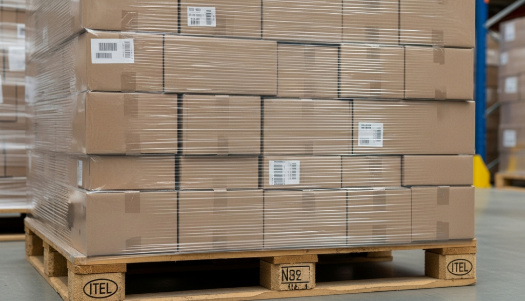 maquinaria envolvedora de palets